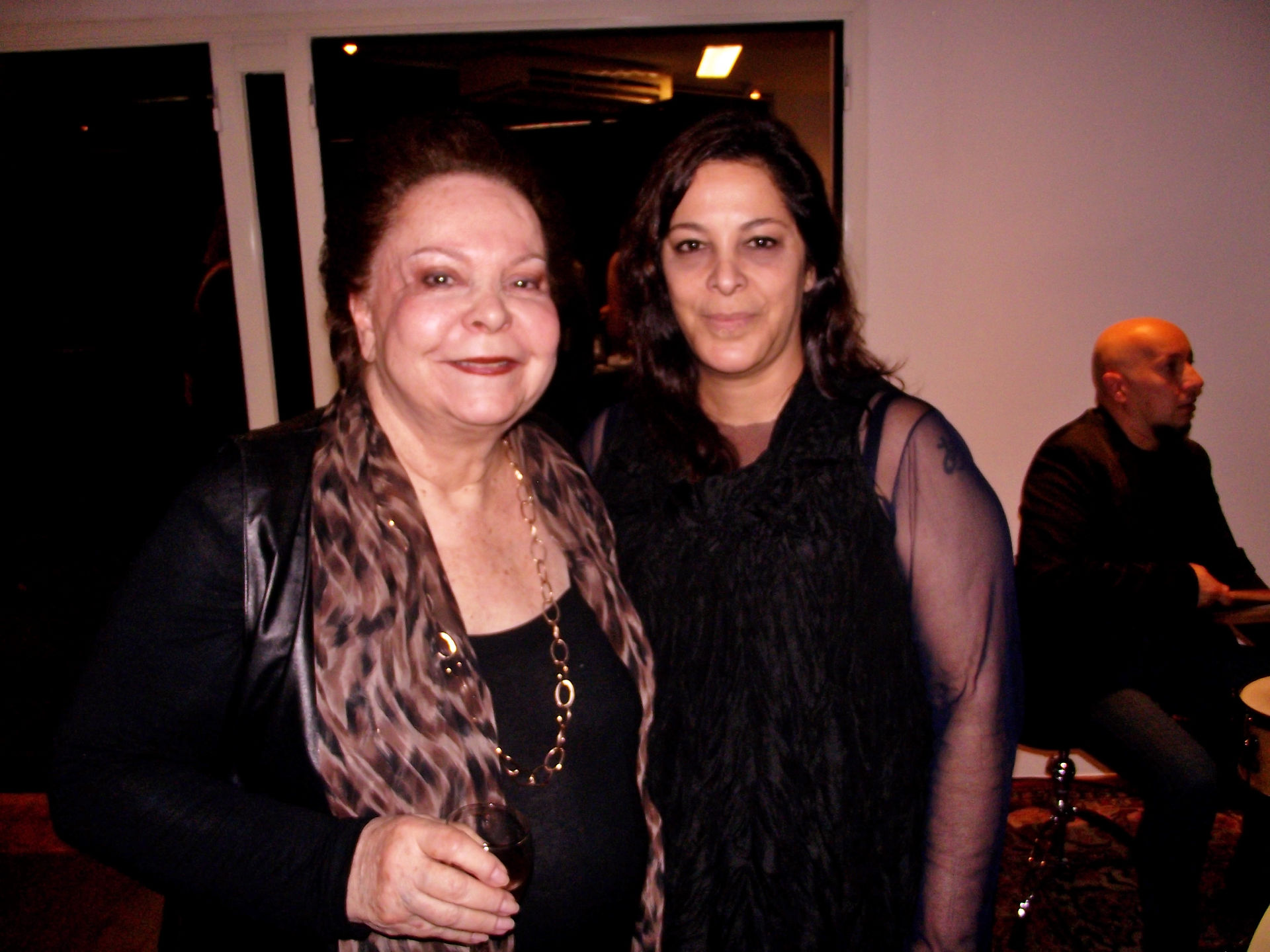 Adriana Monteiro e mãe
