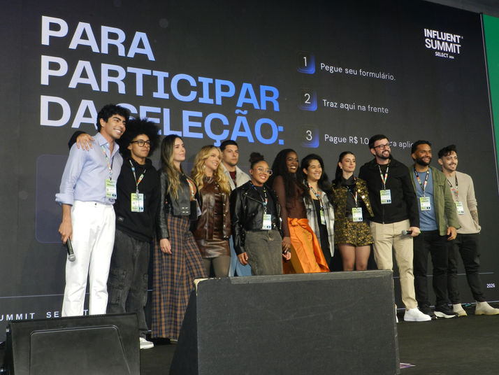 ''Influent Summit 2026: O principal encontro da Creator Economy na América Latina reuniram muitas celebridades, palestrantes e criadores de conteúdo no Expo Center Norte em São Paulo''