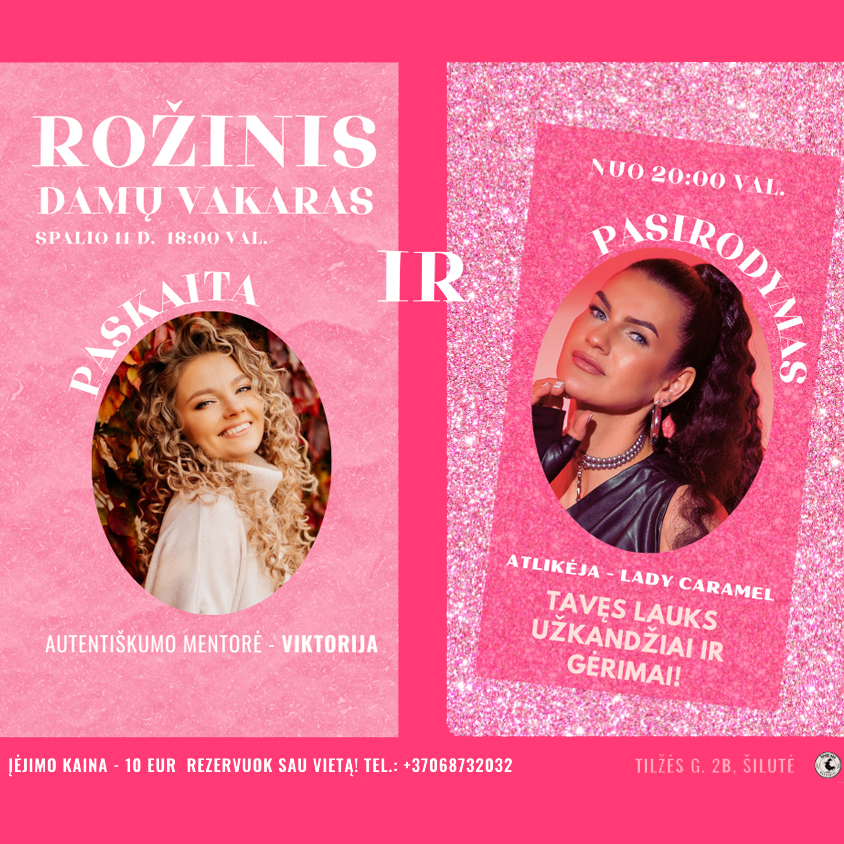 ROŽINIS moterų vakaras!