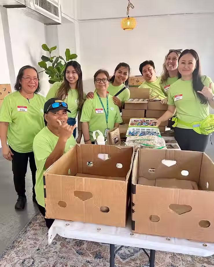 Oahu Care Facility Giving Back 