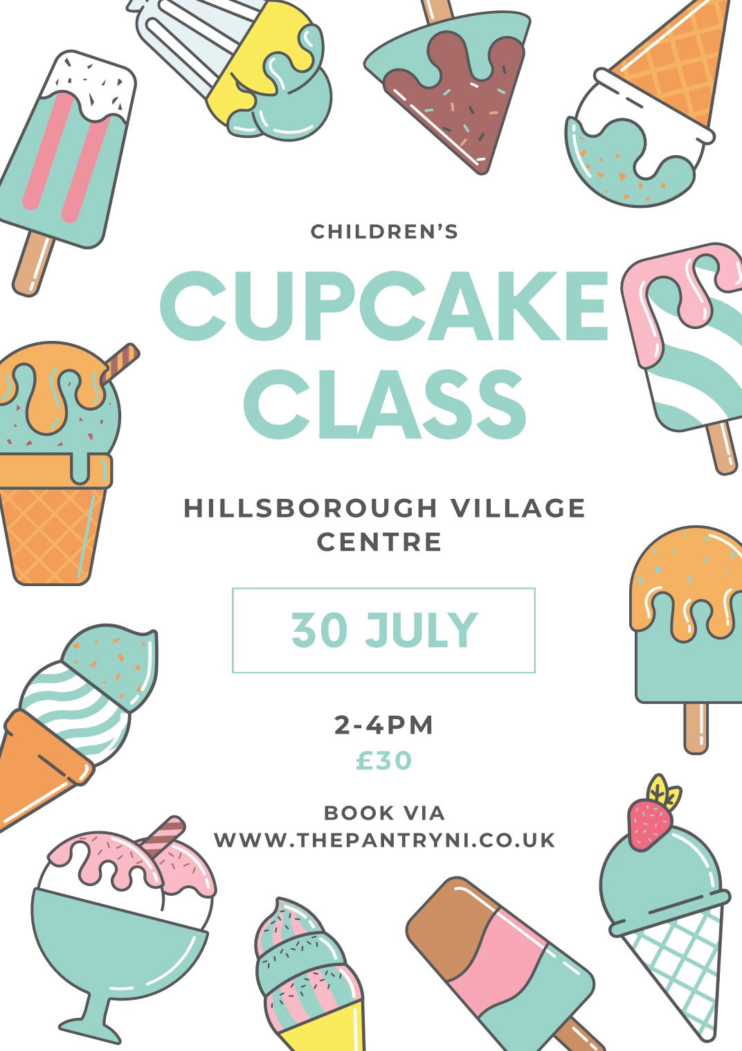 Children’s Cupcake Class - 30 July