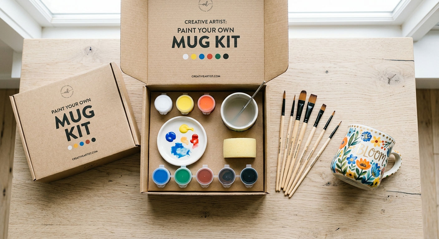 Take-Home Pottery Painting Kit
