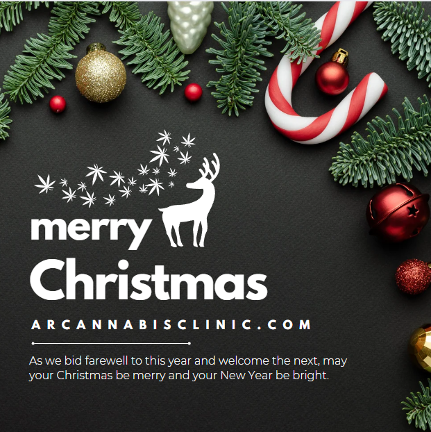 holiday deer and merry christmas Ho-Ho-Ho! A Healthy Christmas with a Free MMJ Visit