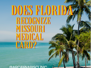 Does Florida Recognize Missouri Medical Card?