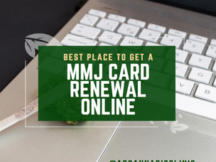 Best Place To Get A MMJ Card Renewal Online