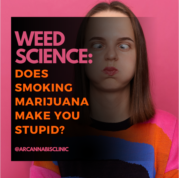 Weed Science Does Smoking Marijuana Make You Stupid?