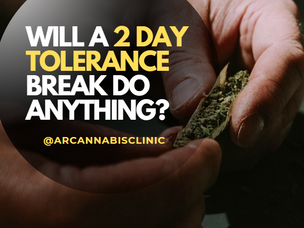 Will A 2 Day Tolerance Break Do Anything?