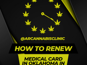 How to Renew Medical Card in Oklahoma in 2024