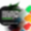 Colorful CBD gummy bears on white with text "What are the strongest and best CBD gummies?" and handle @arcannabisclinic. Green leaf background.