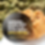 Text overlay on cannabis and pastry background reads: "Cannabis Strain Info: What is so good about Apple Fritter? @arcannabisclinic"