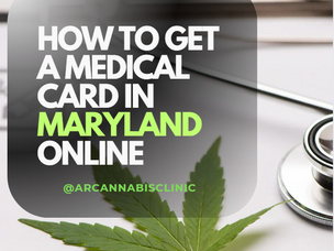 How To Get A Medical Card In Maryland Online