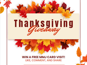 🦃 Gobble Up This Chance: Win a Free MMJ Doctor Visit! 🌿