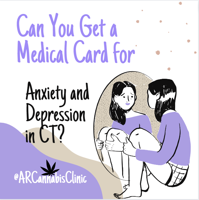 a young sad woman looking at the mirror Can You Get a Medical Card for Anxiety and Depression in CT?