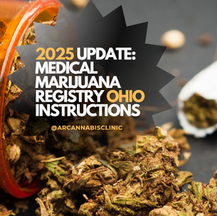 2025 Update: Medical Marijuana Registry Ohio Instructions