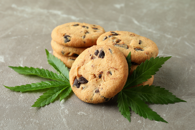 Marijuana chocolate chip cookies
