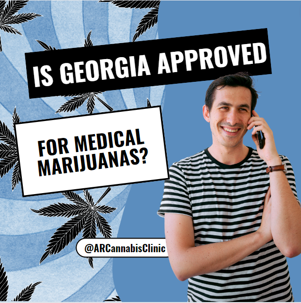 a Georgian man talking on the phone thinking Is Georgia Approved for Medical Marijuanas?