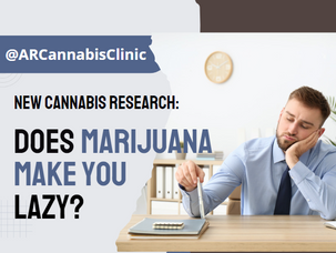 New Cannabis Research: Does Marijuana Make You Lazy?