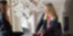SEO Jo from Ladybird SEO Talking to a client for an in person SEO Consultancy