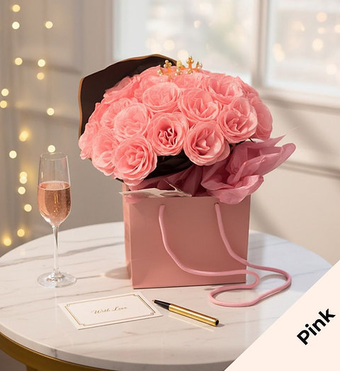 Glitter Rose Bouquets