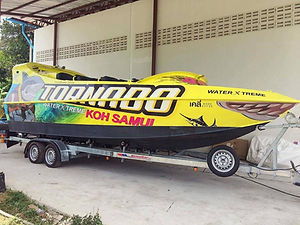 สติ๊กเกอร์ติดเรือสปีดโบ๊ท