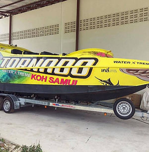 สติ๊กเกอร์ติดเรือสปีดโบ๊ท