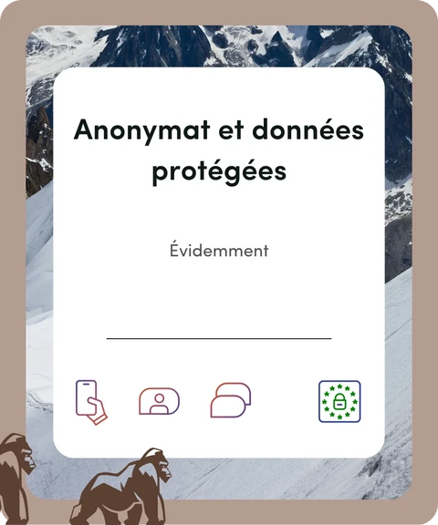 Anonymat et données protégées