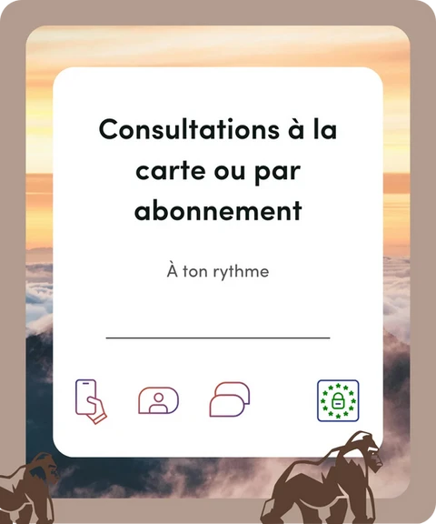 Consultations à la carte ou par abonnement