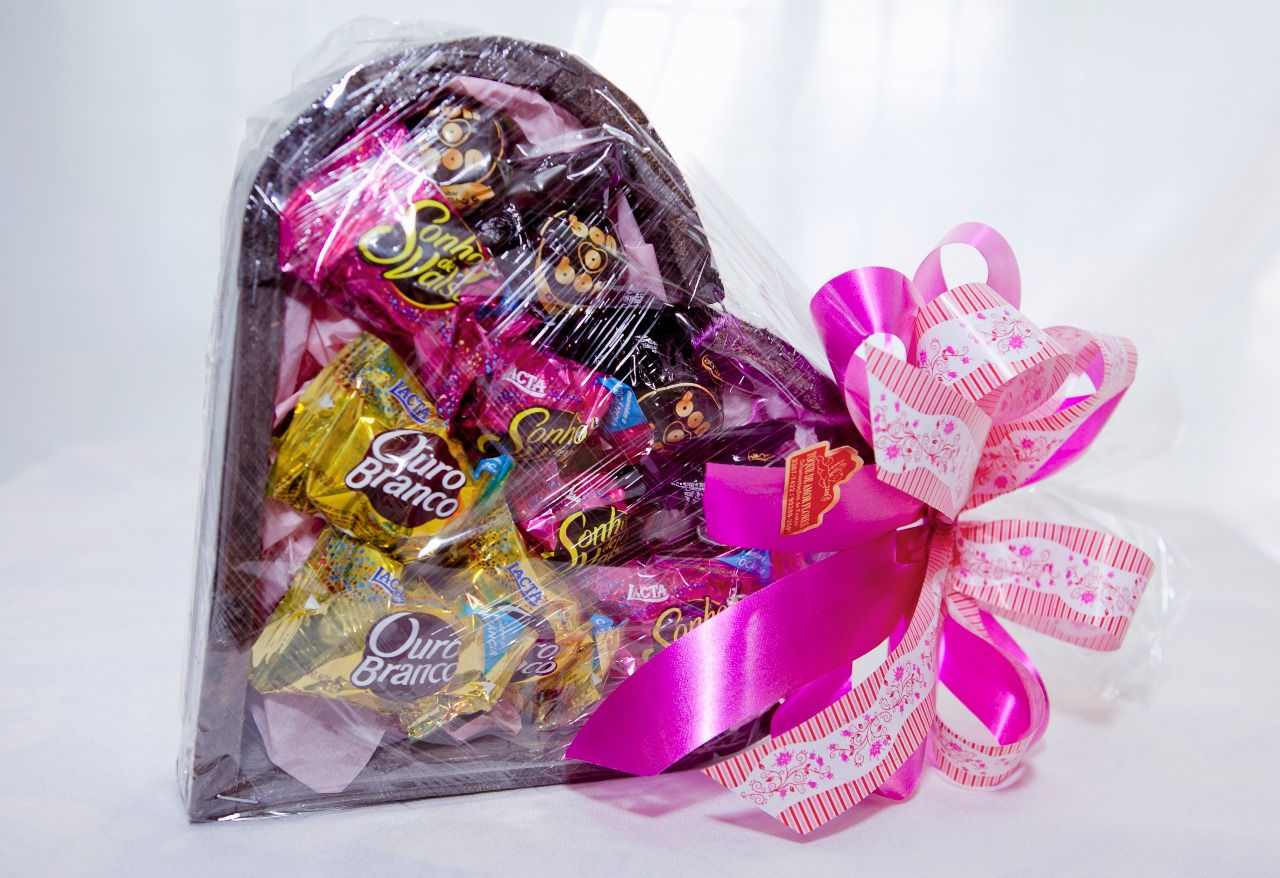 Coração Romântico  Mix de Chocolates