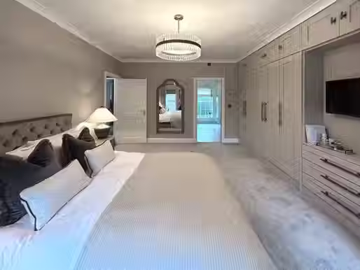 Luxury master bedroom