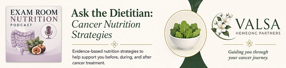 Cancer Nutrition Strategies Podcast