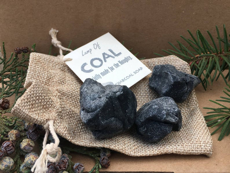 Thumbnail: Lump of Coal Soap - Specially made for the Naughty