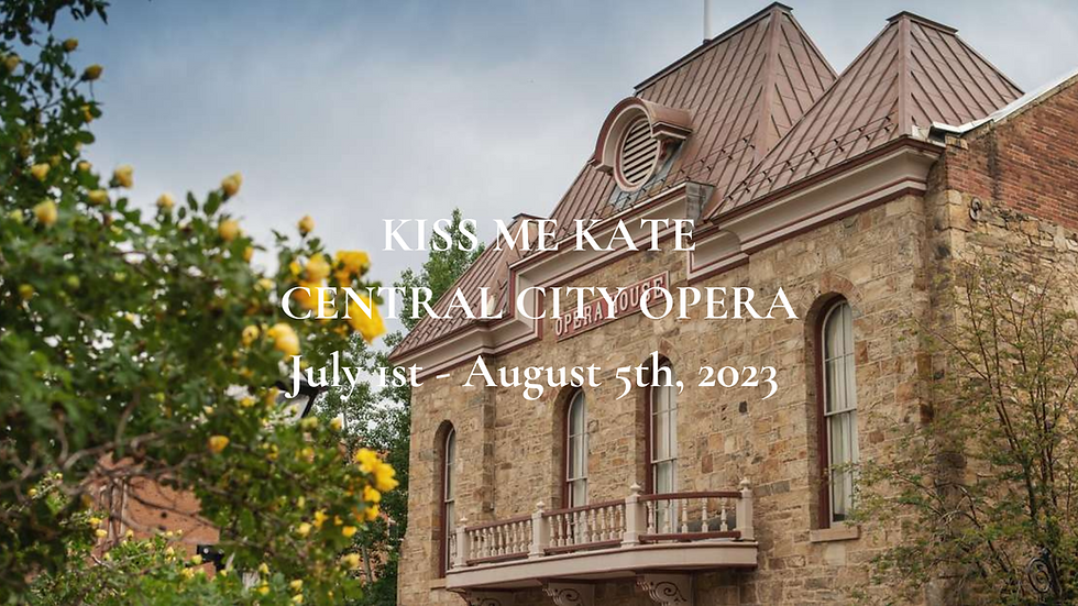 Kiss Me Kate Central City Opera