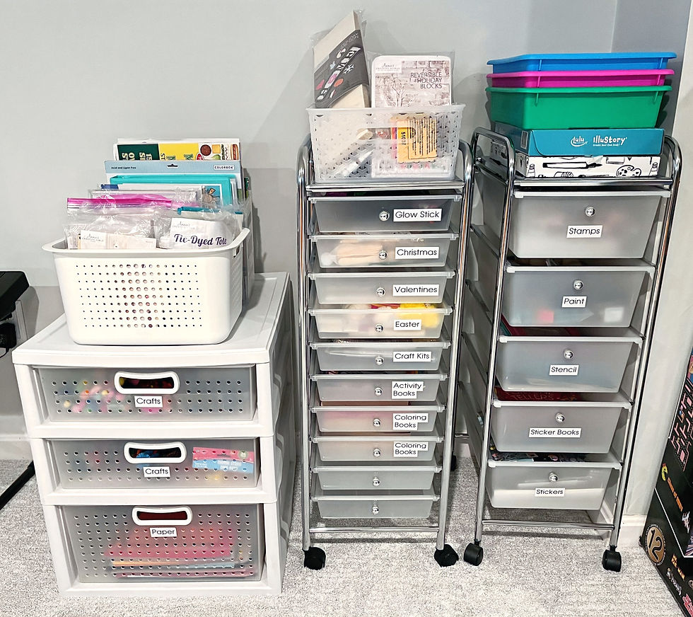 Organized Crafts Space