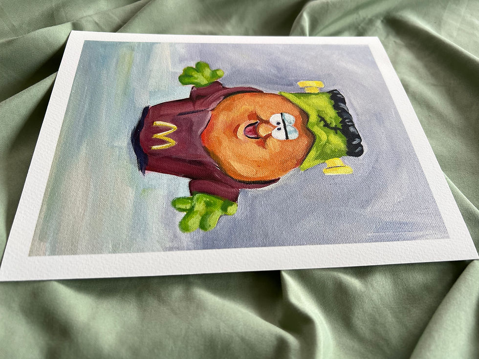 Thumbnail: Frankenstein Nugget Print