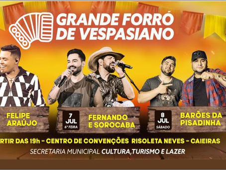 Grande Forró de Vespasiano.