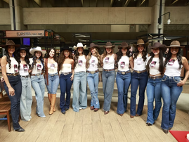 Definidas as 12 finalistas do concurso Rainha do Pedro Leopoldo Rodeio Show 2026
