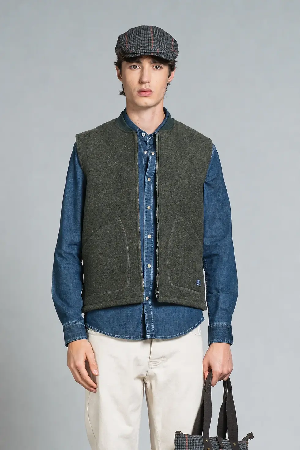 Miniatura: Impure - Gilet TERRY in boiled wool