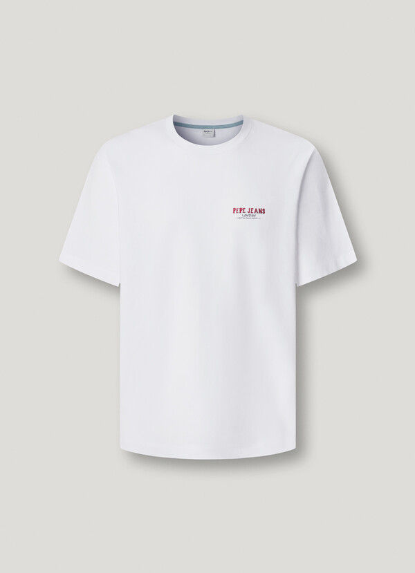 Miniatura: Pepe Jeans - T-shirt boxy fit stampata