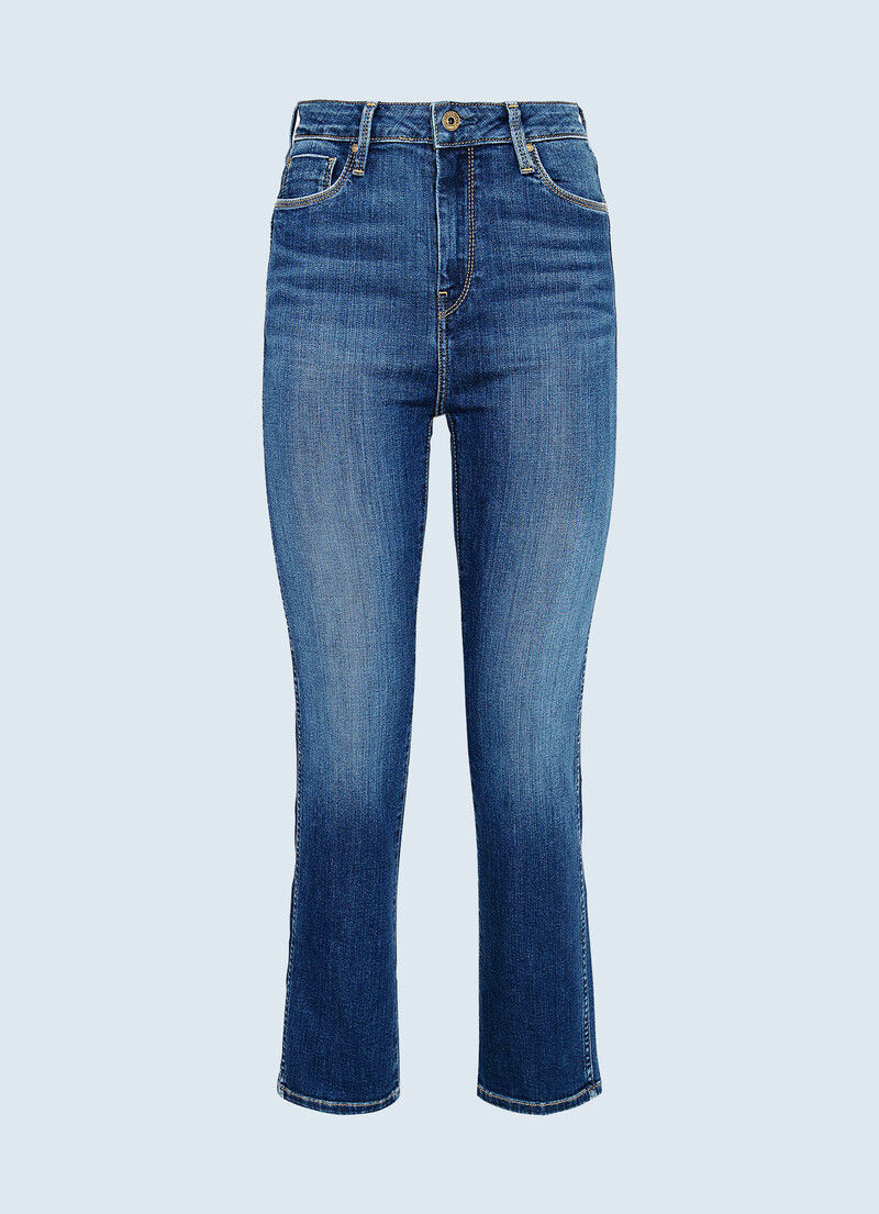 Miniatura: Pepe Jeans - Jeans a vita alta 7/8