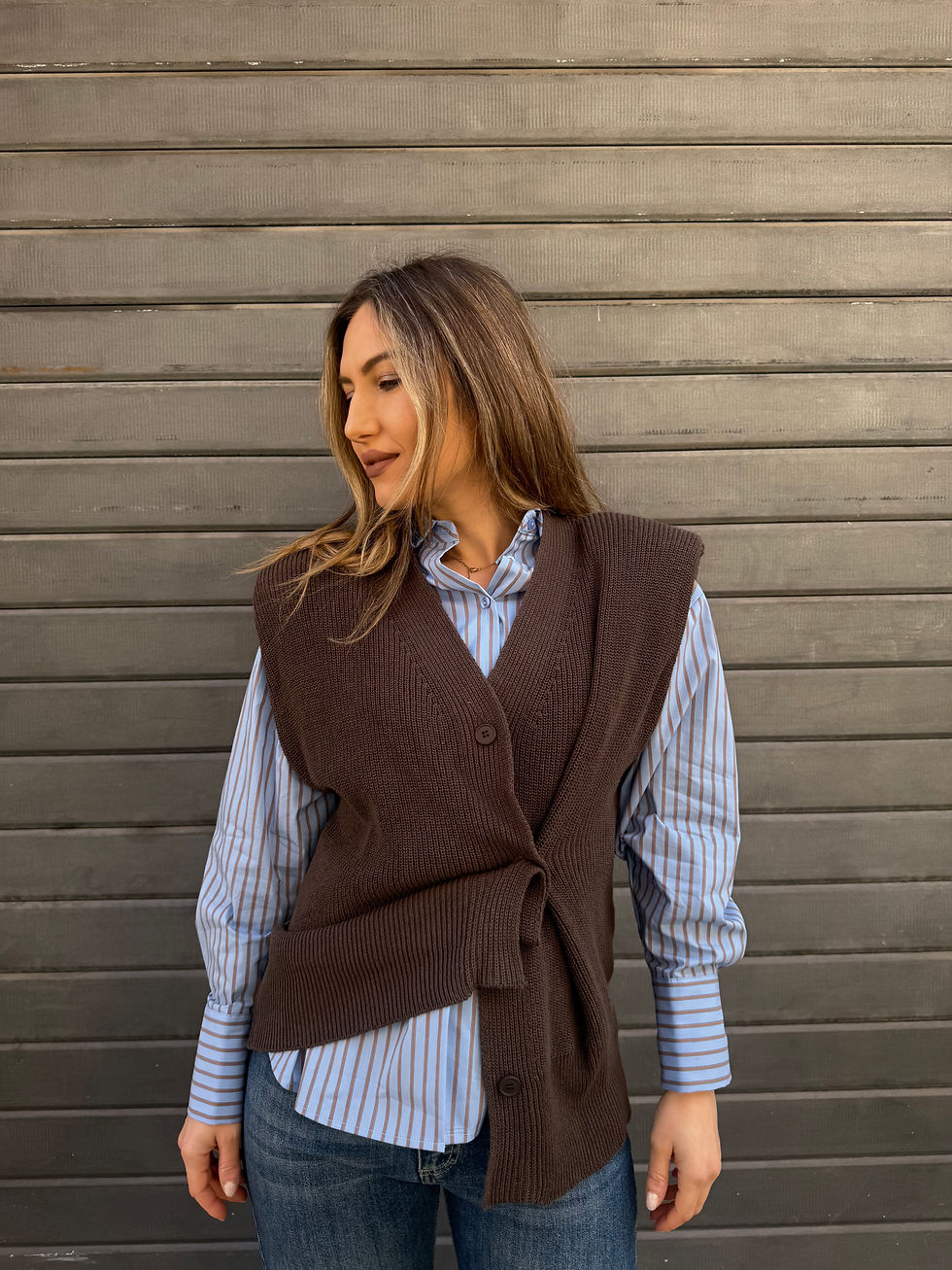 Miniatura: Haveone - Camicia bacchettata