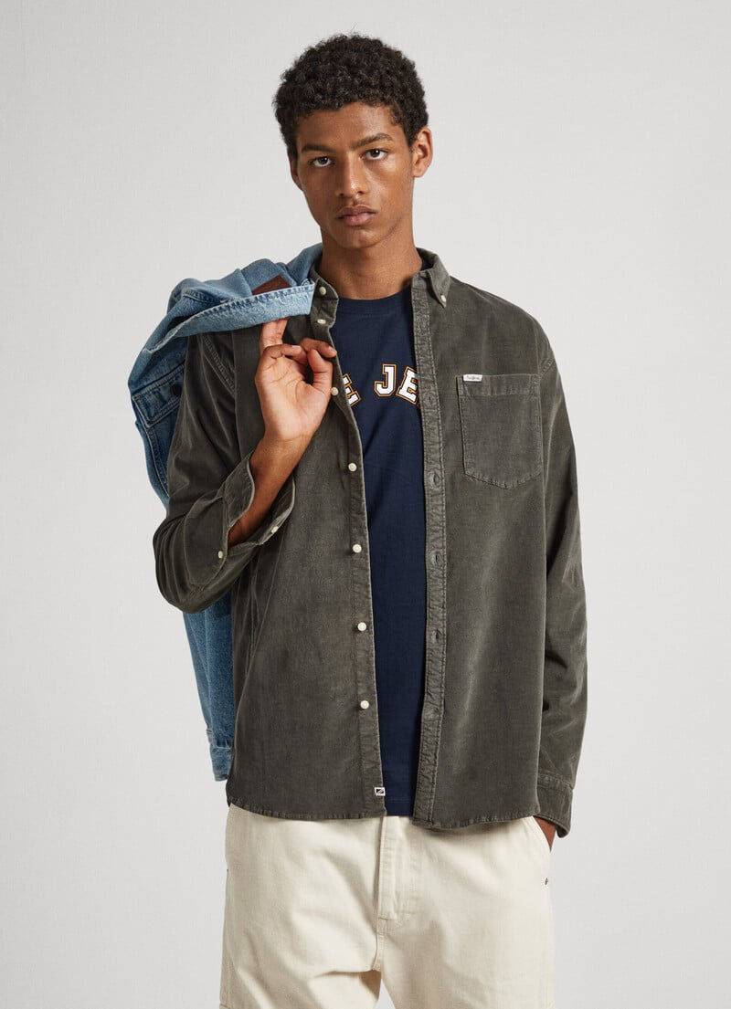 Pepe Jeans - Camicia in velluto a coste