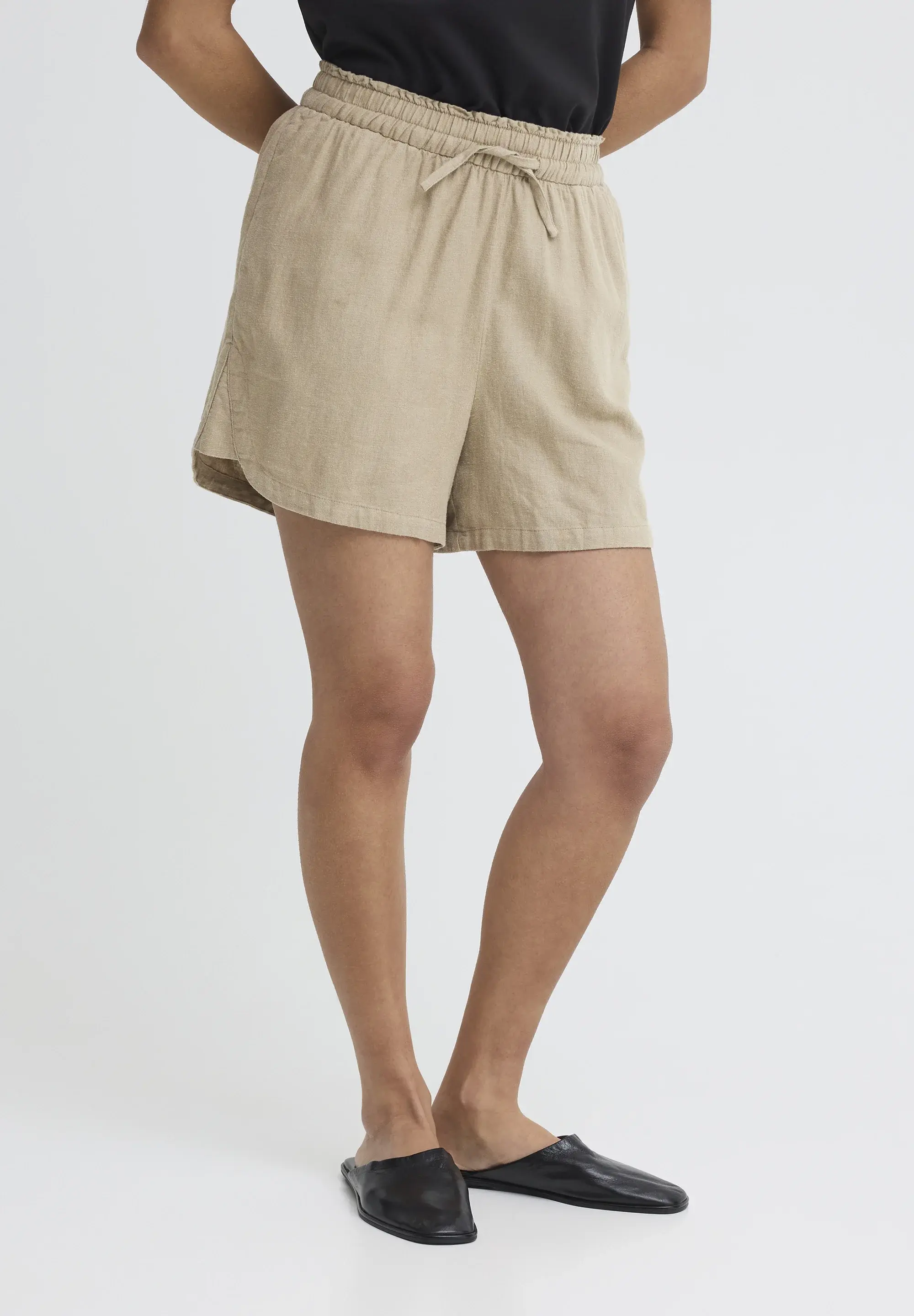 Ichi - Pantaloncino in lino