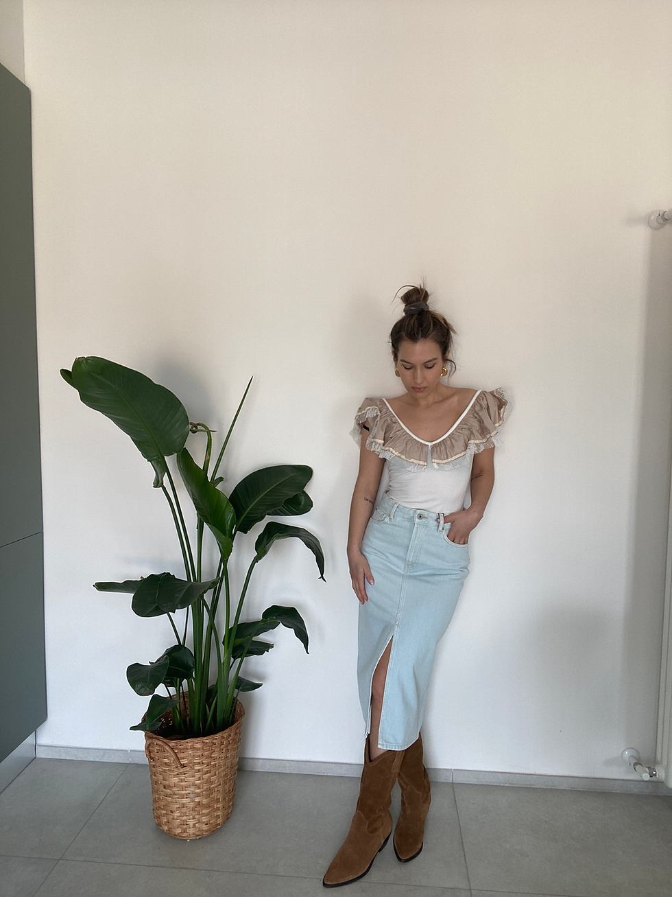Miniatura: Haveone - Body con volant 