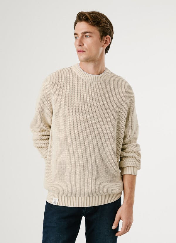 Miniatura: Pepe Jeans - Maglione girocollo in cotone