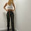 Miniatura: Haveone - Jeans straight con risvolto
