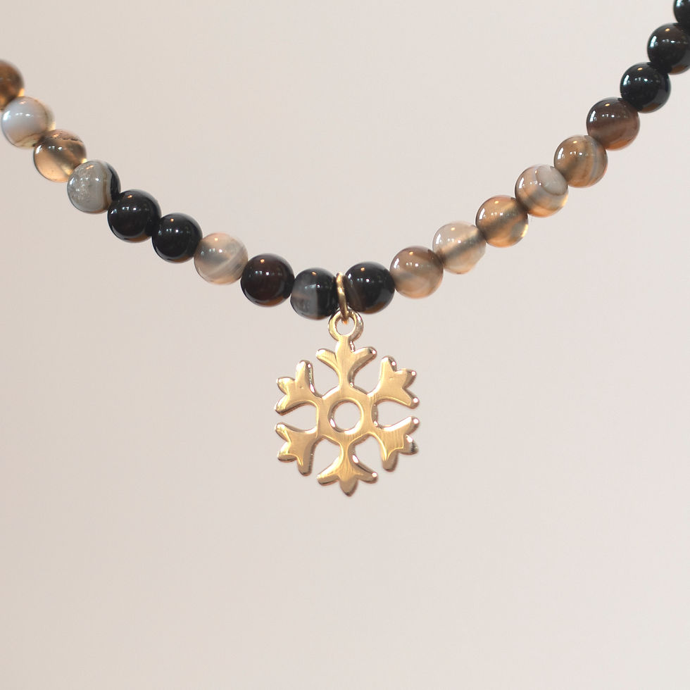 Custom 18K gold jewelry by Glowd Studio featuring fine details like diamonds, yellow sapphire, pearls, agate, jade, turq,sun.