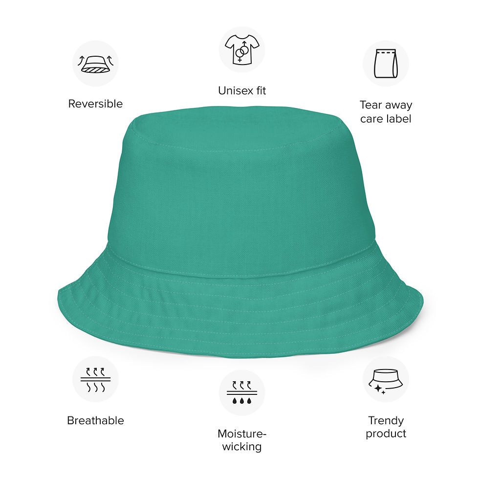 Thumbnail: Built From Belief Reversible Bucket Hat