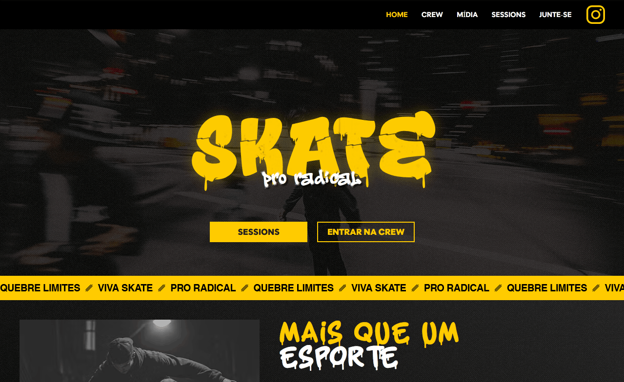 Skate Pro - Institucional