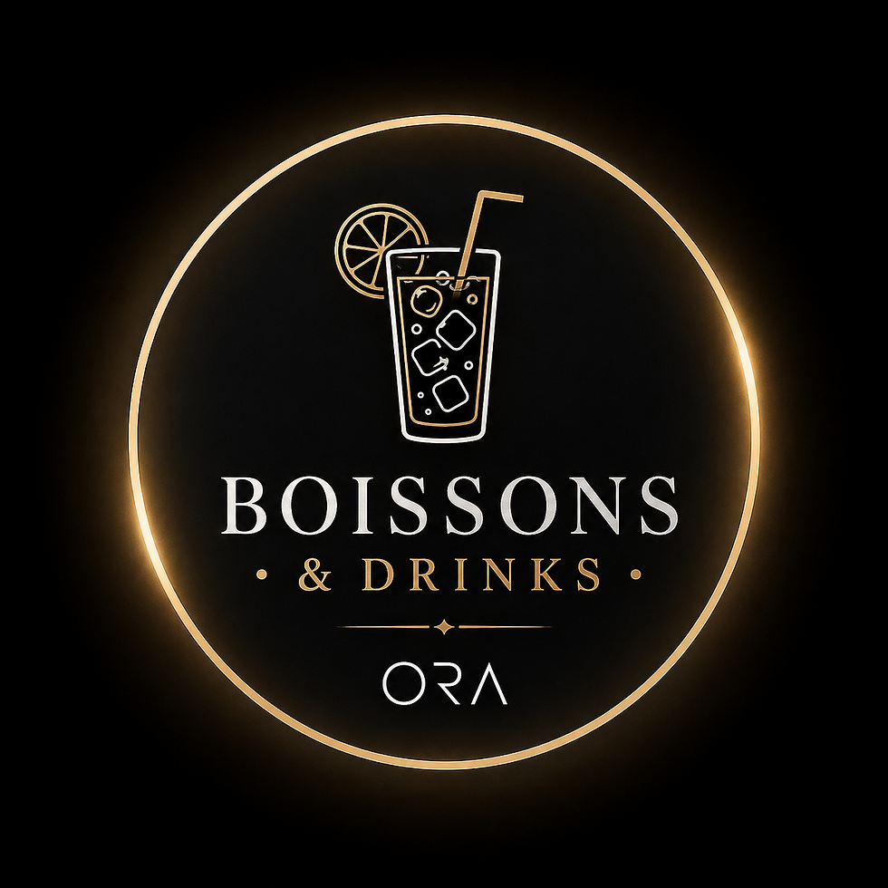 Sélection de bières, vins, champagne, cocktails et spiritueux proposés à ORA Club Gammarth pour accompagner les soirées.