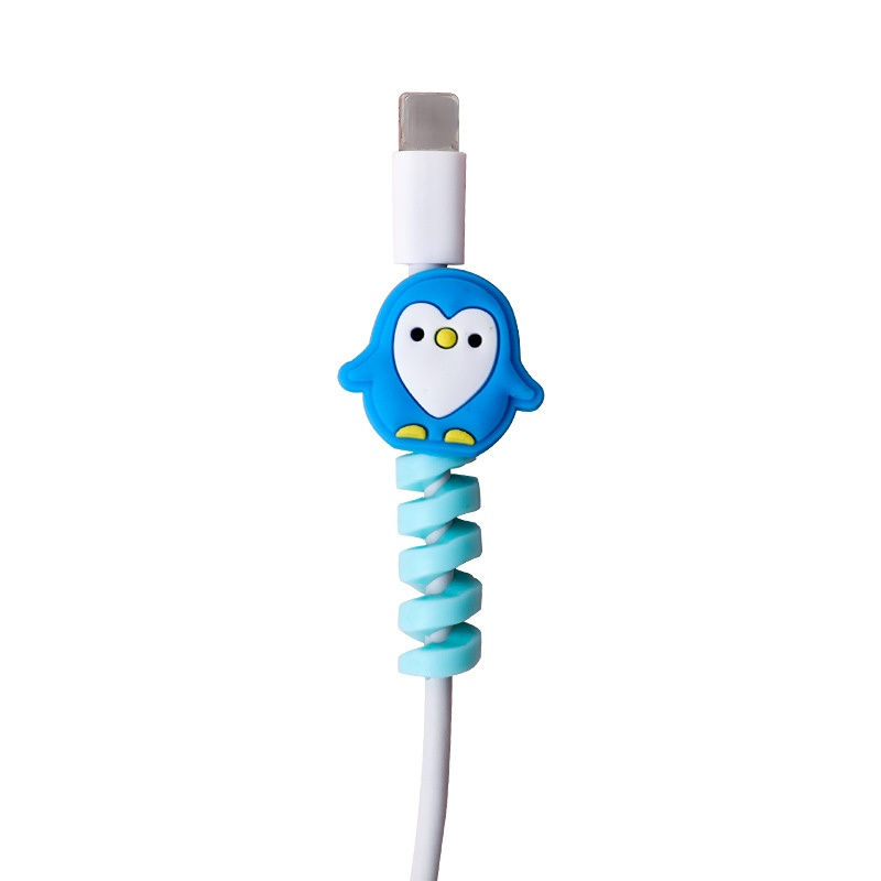 Thumbnail: Cartoon Spiral USB Cable Protector and Organizer Bobbin